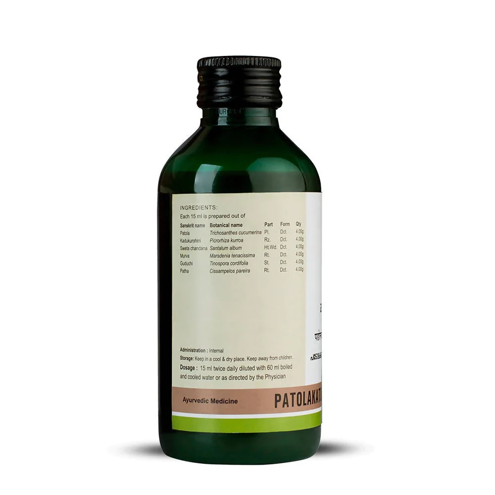 Kerala Ayurveda Patolakatukurohinyadi Kwath, 200 ml-2.webp